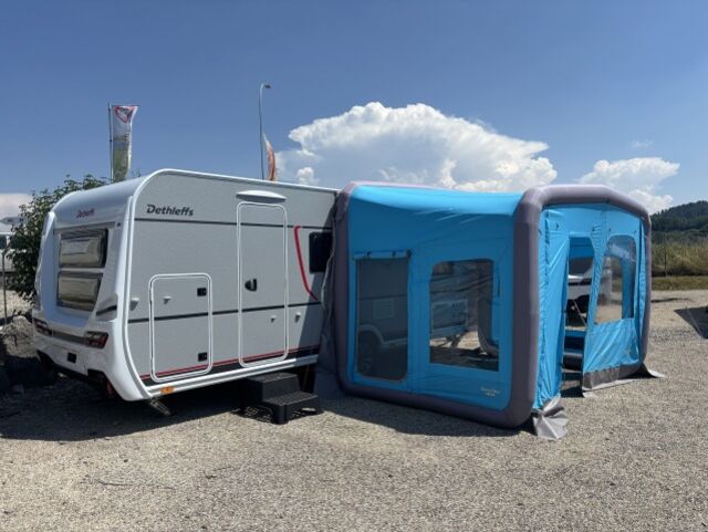 Meilleure offre du Marché du caravaning: Dethleffs Summer Edition 530 FSK 0048, caravane de voyage, CHF 30'800.–, véhicules neuf